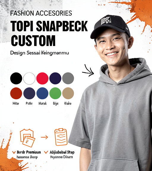 Topi Snapback Custom