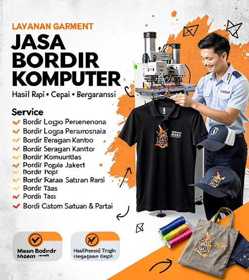 Jasa Bordir Komputer